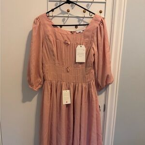 Ivy City Pink Do Re Mi Dress